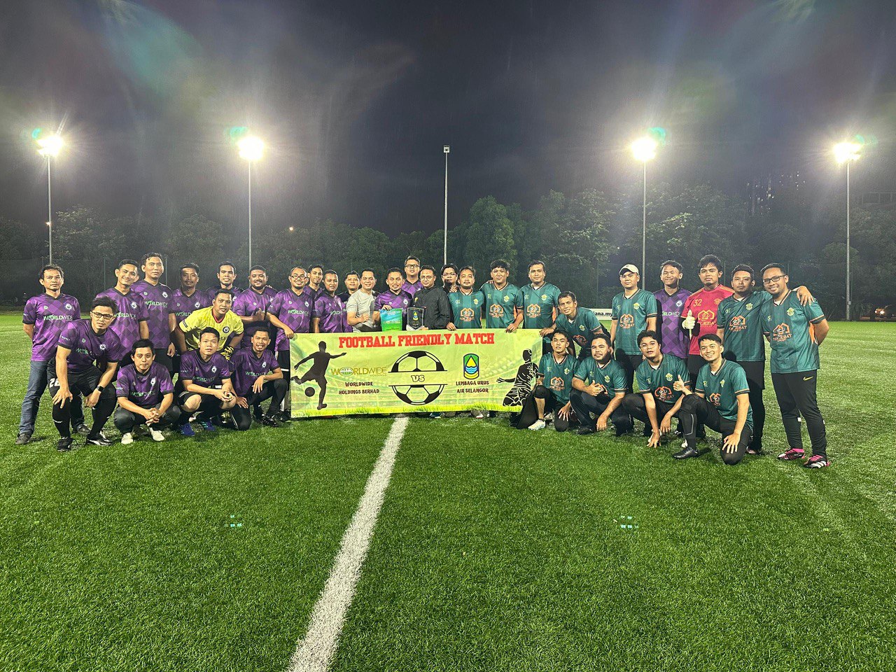 Friendly Football match - Worldwide Environment and LUAS
